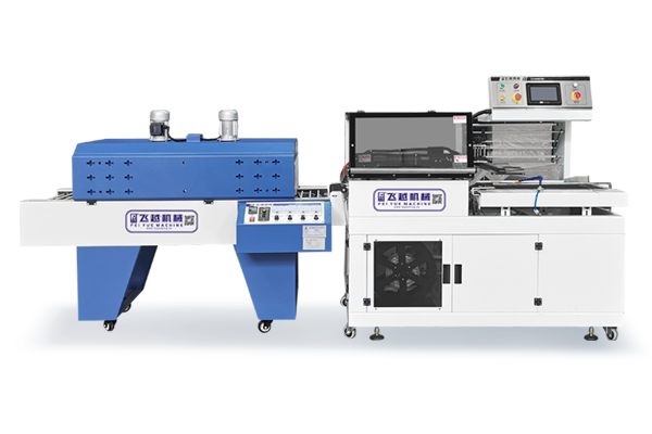 飛越智能工廠全自動封切機和熱收縮包裝機圖片